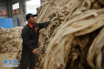 2017甘肅慶陽廢舊農(nóng)膜回收率達81.7% 回收廢舊農(nóng)膜27282噸